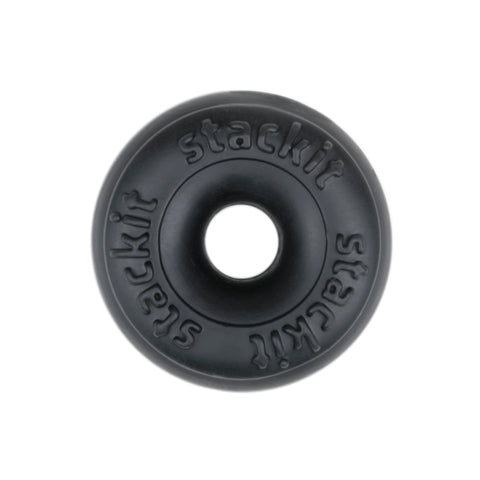 Stackit Silicone Cock Ring - Black