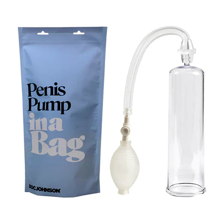 Penis Pump in a Bag - Clear