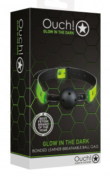 Breathable Ball Gag - Glow in the Dark