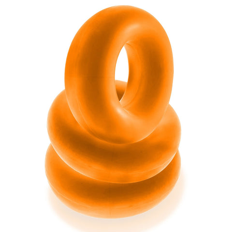 Fat Willy 3-Pack Jumbo Cockring - Clear