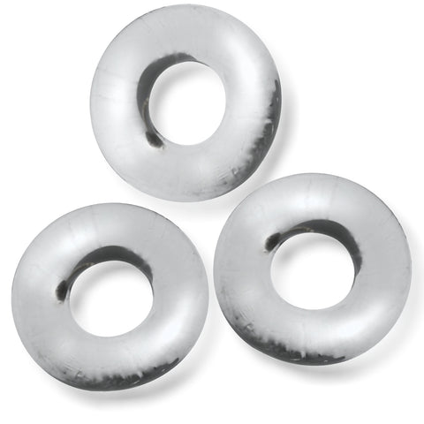 Fat Willy 3-Pack Jumbo Cockring - Clear