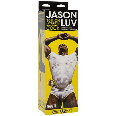Jason Luv - 10 Inch Ultraskyn Cock With Removable Vac-U-Lock Suction Cup
