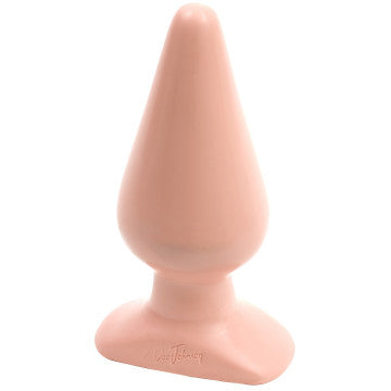 CLassic Butt Plug Smooth - Large - White