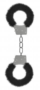 Beginner's Furry Handcuffs - Black