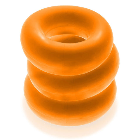 Fat Willy 3-Pack Jumbo Cockring - Clear